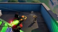 It's very easy to destroy objects with a Pumpkin Launcher (Image via Epic Games)